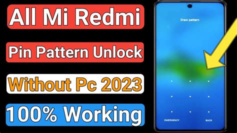 Redmi Mobile Ka Pattern Lock Kaise Tode .